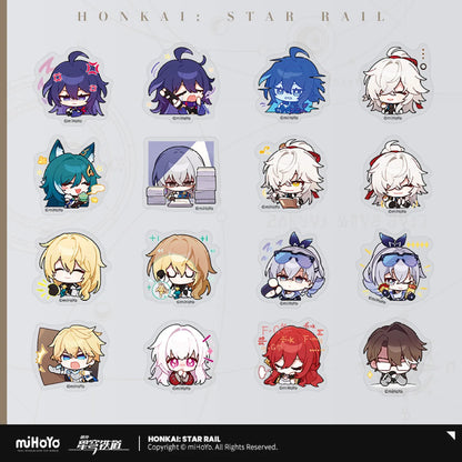 Honkai: Star Rail Pom-Pom's Exhibition Hall Series Sticker Pack of 16