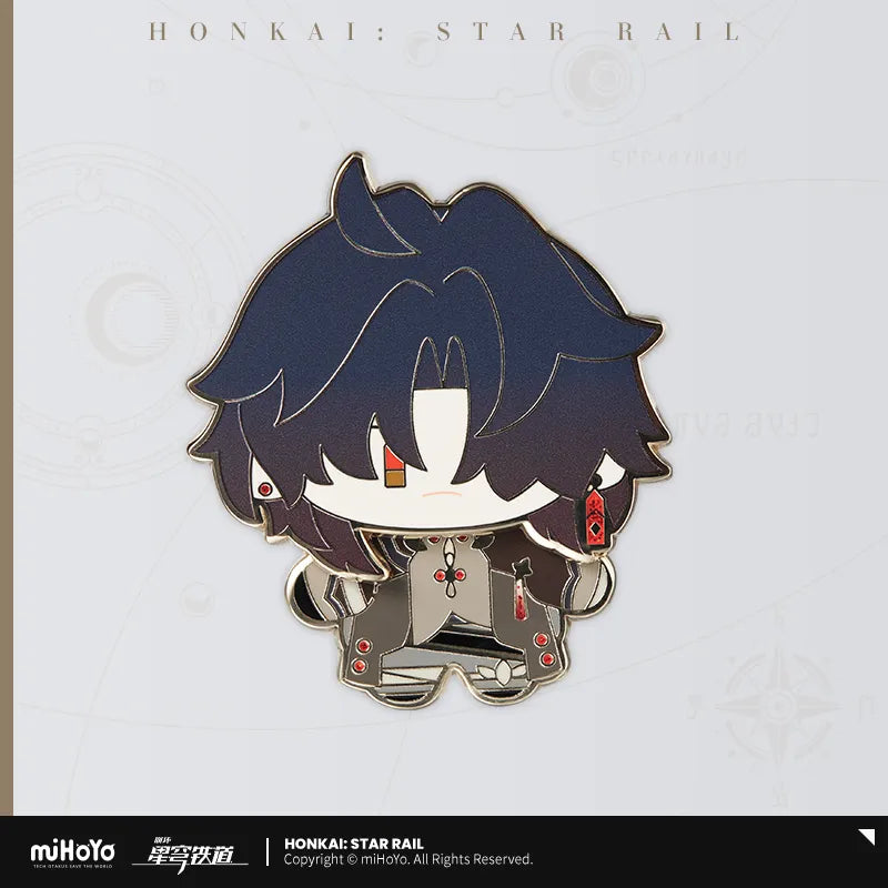 [Pre-Order] Honkai: Star Rail Chibi Plush Series Metal Pin