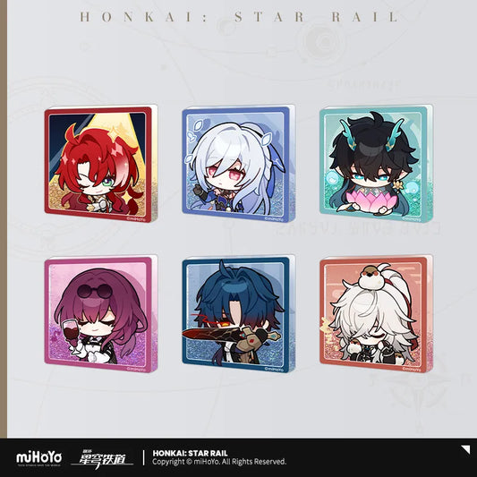 Honkai: Star Rail Pom-Pom's Exhibition Hall Series Acrylic Quicksand Magnet