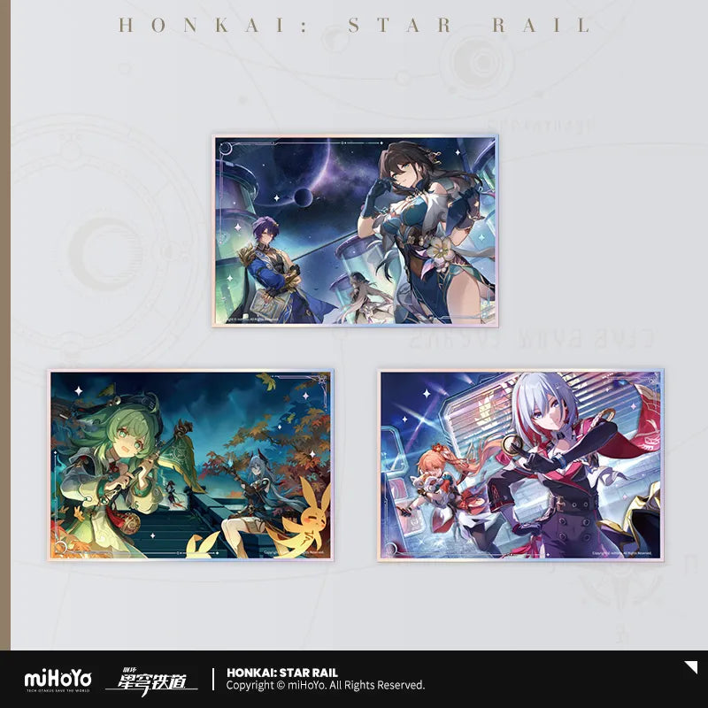 Honkai: Star Rail Interstellar Journey Series Acrylic Shikishi Board