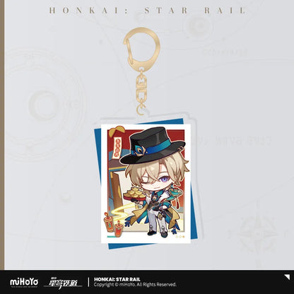 Honkai: Star Rail New Year Greetings Series Acrylic Keychain Pendant