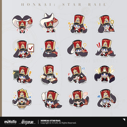 Honkai: Star Rail Pom-Pom's Exhibition Hall Series Sticker Pack of 16