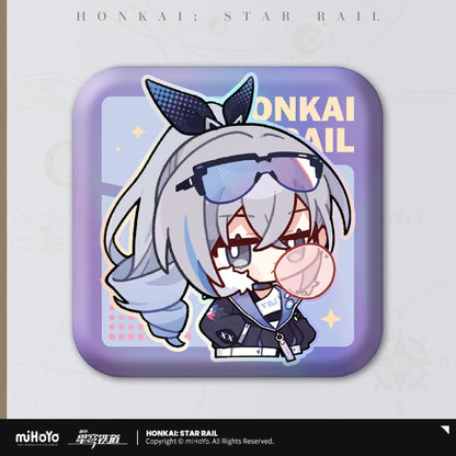 Honkai: Star Rail Pom-Pom's Exhibition Hall Series Square Tin Badge