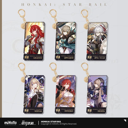 Honkai: Star Rail Erudition Path Character Acrylic Artwork Keychain