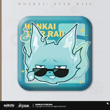 Honkai: Star Rail Pom-Pom's Exhibition Hall Series Square Tin Badge