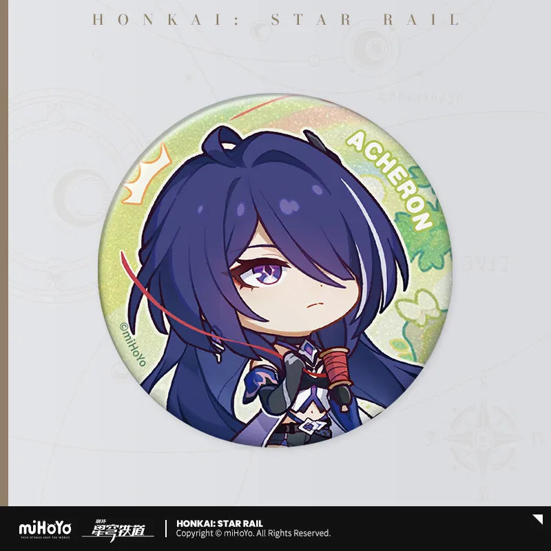 Honkai: Star Rail New Year Greetings Series Tin Badge